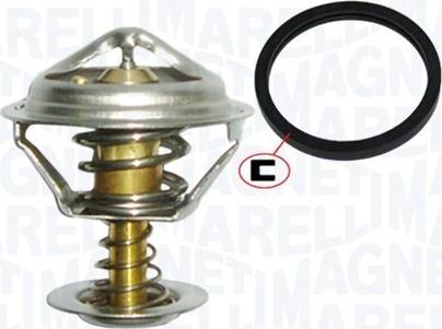 Magneti Marelli 352317101620 - Termostaat,Jahutusvedelik onlydrive.pro