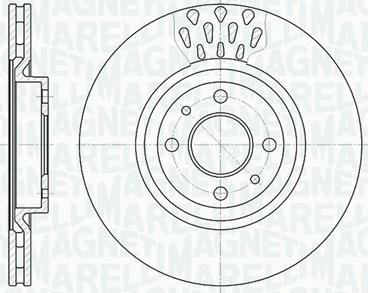 Maxgear 19-1025 - Brake Disc onlydrive.pro