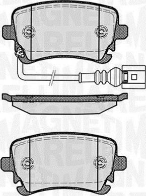 VAG 7H0 698 451 - Brake Pad Set, disc brake onlydrive.pro