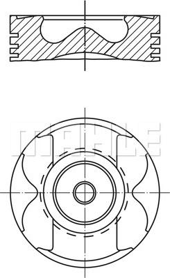 MAHLE 021 PI 00113 000 - Männät onlydrive.pro