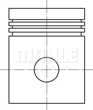 MAHLE 012 02 00 - Piston onlydrive.pro