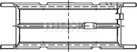 MAHLE 001 FL 21834 050 - Main Bearings, crankshaft onlydrive.pro