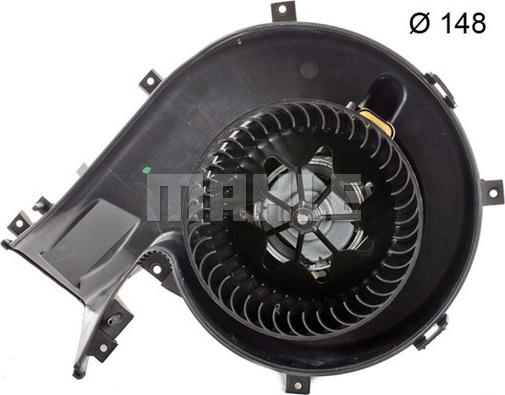 MAHLE AB 163 000P - Interior Blower onlydrive.pro