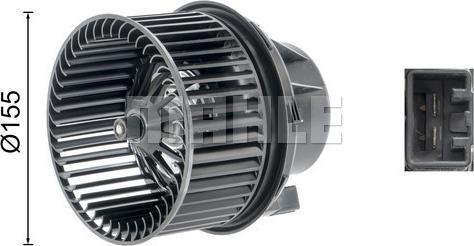 MAHLE AB 247 000P - Salona ventilators onlydrive.pro