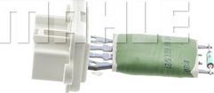 MAHLE ABR 88 000P - Resistor, interior blower onlydrive.pro