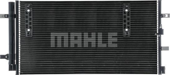 MAHLE AC 457 000P - Конденсатор кондиционера onlydrive.pro