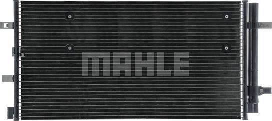 MAHLE AC 457 000P - Конденсатор кондиционера onlydrive.pro