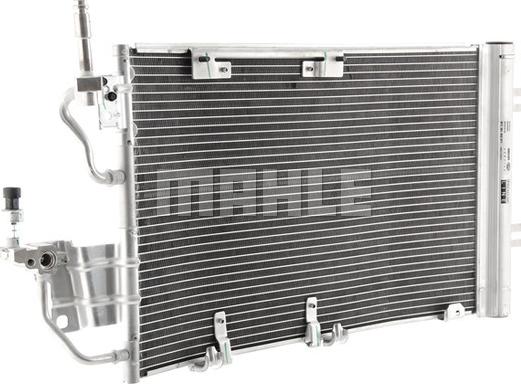 MAHLE AC 400 000P - Condenser, air conditioning onlydrive.pro