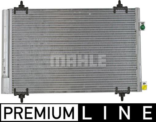 MAHLE AC 667 000P - Condenser, air conditioning onlydrive.pro