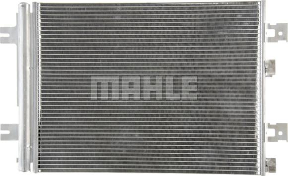 MAHLE AC 858 000P - Condenser, air conditioning onlydrive.pro