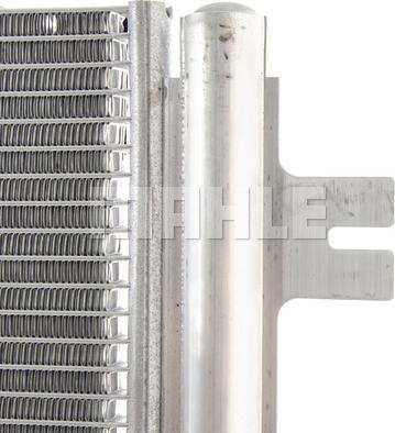 MAHLE AC 858 000P - Condenser, air conditioning onlydrive.pro