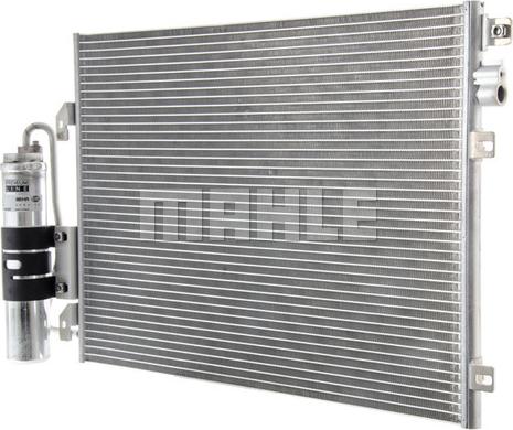 MAHLE AC 860 000P - Condenser, air conditioning onlydrive.pro