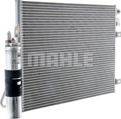 MAHLE AC 860 000P - Condenser, air conditioning onlydrive.pro