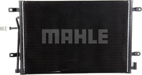 MAHLE AC 812 000P - Конденсатор кондиционера onlydrive.pro