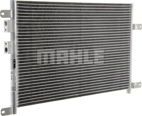 MAHLE AC 834 000P - Condenser, air conditioning onlydrive.pro
