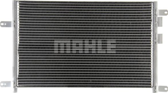 MAHLE AC 834 000P - Condenser, air conditioning onlydrive.pro