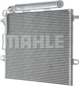 MAHLE AC 318 000P - Condenser, air conditioning onlydrive.pro