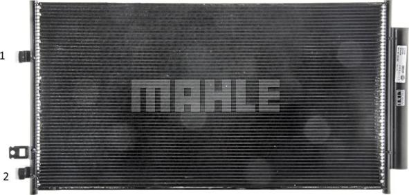 MAHLE AC 33 000P - Condenser, air conditioning onlydrive.pro