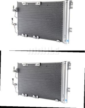 MAHLE AC 378 000P - Condenser, air conditioning onlydrive.pro