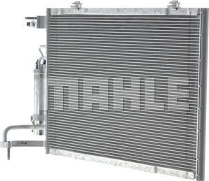 MAHLE AC 750 000P - Condenser, air conditioning onlydrive.pro