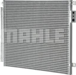 MAHLE AC 787 000P - Condenser, air conditioning onlydrive.pro