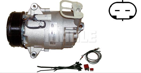 MAHLE ACP 4 000P - Compressor, air conditioning onlydrive.pro