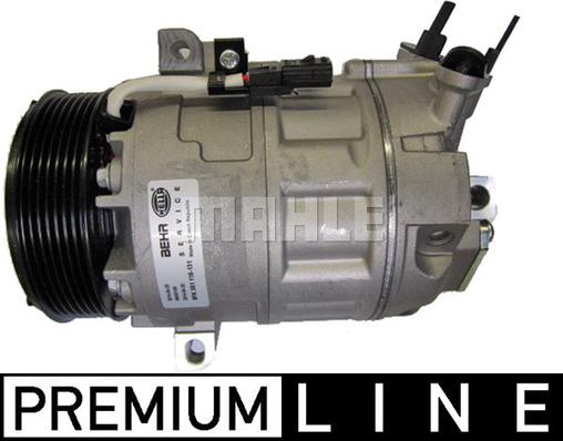 MAHLE ACP 610 000P - Compressor, air conditioning onlydrive.pro