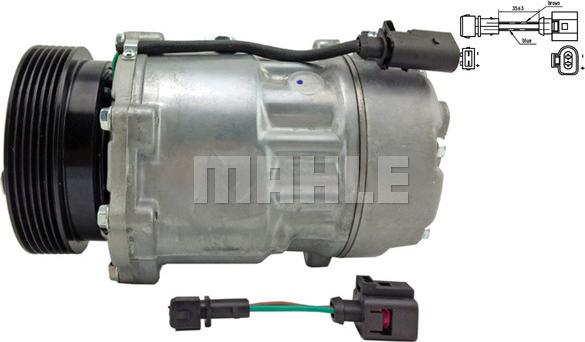 MAHLE ACP 191 000S - Compressor, air conditioning onlydrive.pro