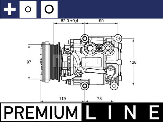 MAHLE ACP 22 000P - Kompresors, Gaisa kond. sistēma onlydrive.pro