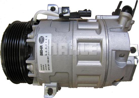 MAHLE ACP 756 000P - Compressor, air conditioning onlydrive.pro