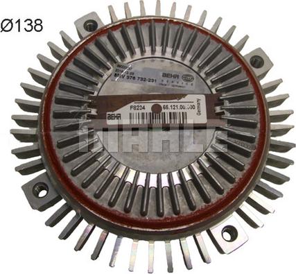 MAHLE CFC 64 000P - Clutch, radiator fan onlydrive.pro