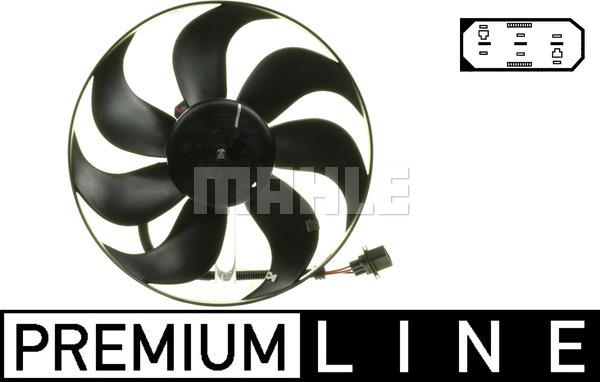 MAHLE CFF 8 000P - Fan, radiator onlydrive.pro