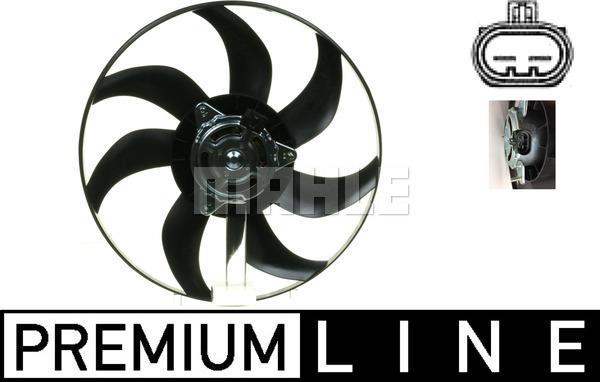 MAHLE CFF 322 000P - Fan, radiator onlydrive.pro