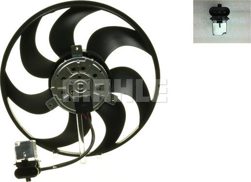 MAHLE CFF 296 000S - Fan, radiator onlydrive.pro