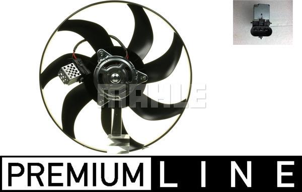 MAHLE CFF 284 000P - Fan, radiator onlydrive.pro