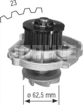 MAHLE CP 45 000S - Water Pump onlydrive.pro