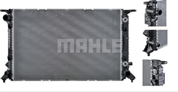 MAHLE CR 912 000P - Radiator, engine cooling onlydrive.pro