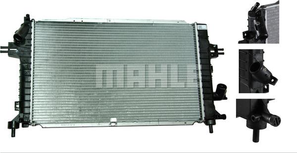 MAHLE CR 920 000P - Radiator, engine cooling onlydrive.pro