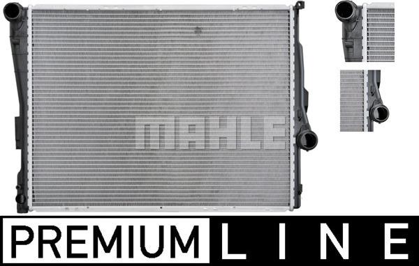 MAHLE CR 457 000P - Radiator, engine cooling onlydrive.pro