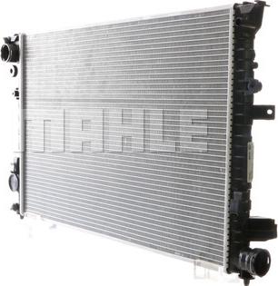 MAHLE CR 587 000S - Radiator, engine cooling onlydrive.pro