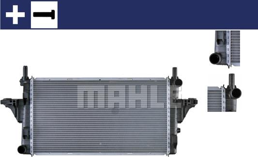 MAHLE CR 609 000S - Radiator, engine cooling onlydrive.pro