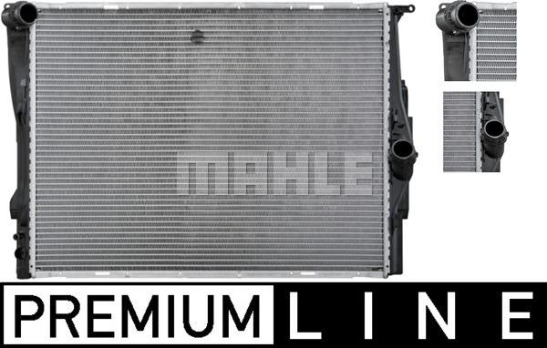 MAHLE CR 1087 000P - Radiators, Motora dzesēšanas sistēma onlydrive.pro