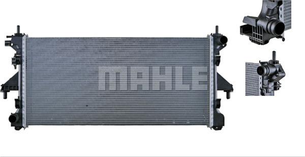 MAHLE CR 886 000P - Radiator, engine cooling onlydrive.pro