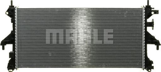 MAHLE CR 887 000P - Radiator, engine cooling onlydrive.pro