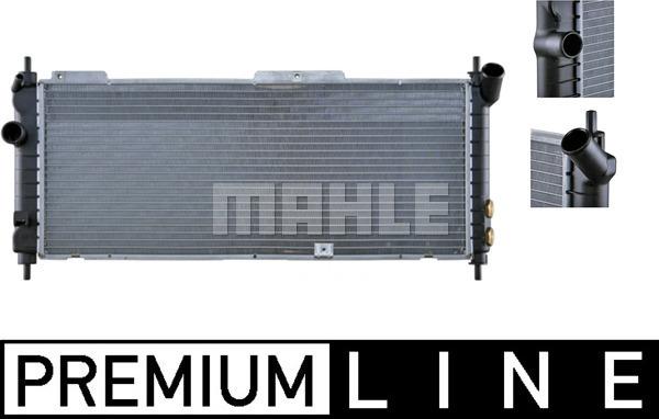 MAHLE CR 355 000P - Radiator, engine cooling onlydrive.pro