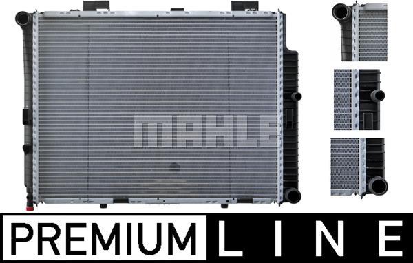 MAHLE CR 309 000P - Radiatorius, variklio aušinimas onlydrive.pro