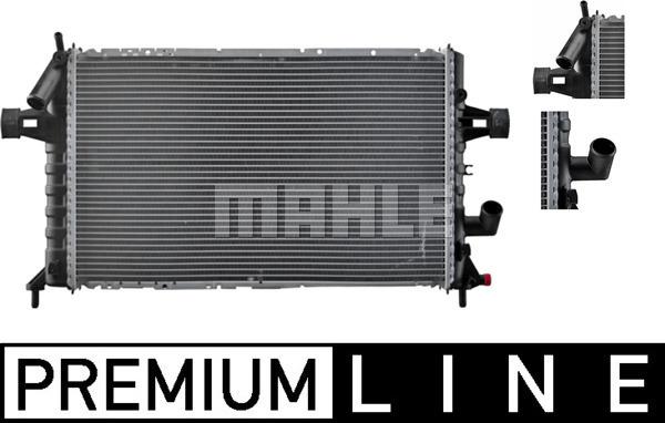 MAHLE CR 305 000P - Radiator, engine cooling onlydrive.pro