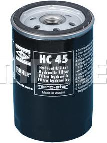 MAHLE HC 45 - Hydraulic Filter, automatic transmission onlydrive.pro