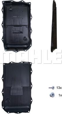 MAHLE HX 184 KIT - Alyvos karteris, automatinė transmisija onlydrive.pro