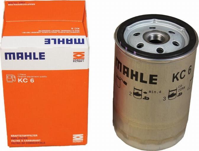 MAHLE KC 6 - Fuel filter onlydrive.pro